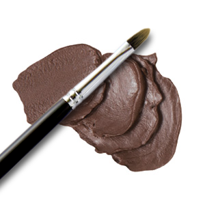 Waterproof IE Eyeliner & Eyebrow Crème Shadow Brush Set